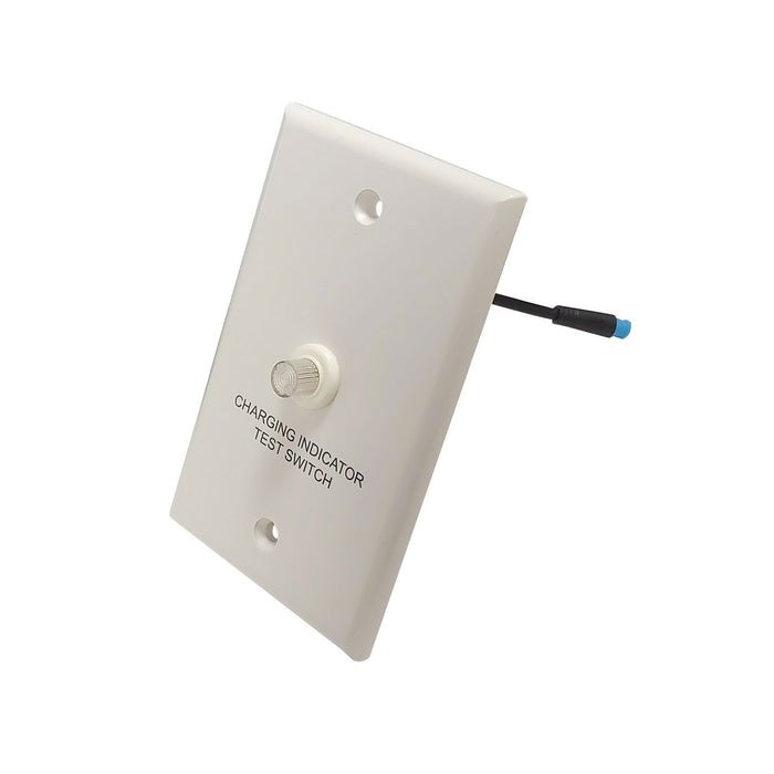 Myhouse Lighting Nora Lighting - NEPKA-20LEDFPTS - Replacement Face Plate and Test Switch - Exit & Emer- Accessories - White