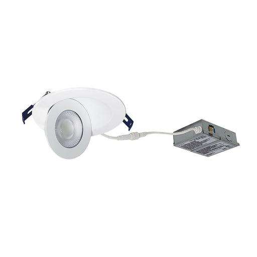 Myhouse Lighting Nora Lighting - NMC-4RTWMPW - LED Downlight - LED M-Curve - Matte Powder White