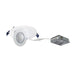 Myhouse Lighting Nora Lighting - NMC-4RTWMPW - LED Downlight - LED M-Curve - Matte Powder White
