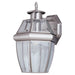 Myhouse Lighting Generation Lighting - 8038-965 - One Light Outdoor Wall Lantern - Lancaster - Antique Brushed Nickel