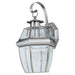 Myhouse Lighting Generation Lighting - 8067-965 - One Light Outdoor Wall Lantern - Lancaster - Antique Brushed Nickel