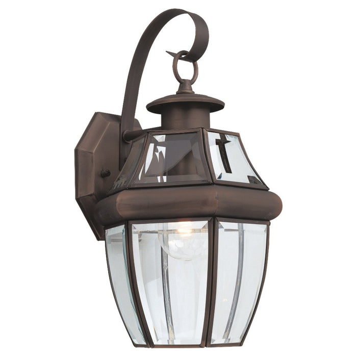 Myhouse Lighting Generation Lighting - 8067-71 - One Light Outdoor Wall Lantern - Lancaster - Antique Bronze