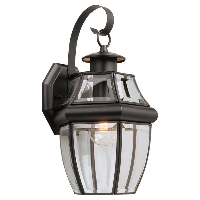 Myhouse Lighting Generation Lighting - 8067-12 - One Light Outdoor Wall Lantern - Lancaster - Black