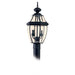 Myhouse Lighting Generation Lighting - 8229-12 - Two Light Outdoor Post Lantern - Lancaster - Black