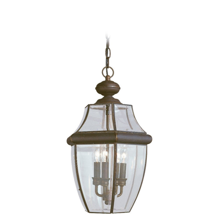 Myhouse Lighting Generation Lighting - 6039-71 - Three Light Outdoor Pendant - Lancaster - Antique Bronze