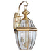 Myhouse Lighting Generation Lighting - 8039-02 - Two Light Outdoor Wall Lantern - Lancaster - Polished Brass