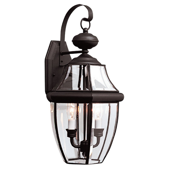 Myhouse Lighting Generation Lighting - 8039-12 - Two Light Outdoor Wall Lantern - Lancaster - Black