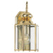Myhouse Lighting Generation Lighting - 8509-02 - One Light Outdoor Wall Lantern - Classico - Polished Brass