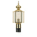 Myhouse Lighting Generation Lighting - 8209-02 - One Light Outdoor Post Lantern - Classico - Polished Brass