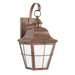 Myhouse Lighting Generation Lighting - 8463D-44 - One Light Outdoor Wall Lantern - Chatham - Weathered Copper