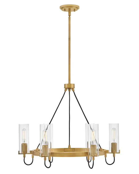 Myhouse Lighting Hinkley - 37855HB - LED Chandelier - Ryden - Heritage Brass