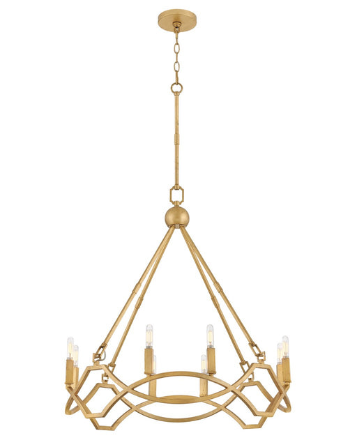 Myhouse Lighting Hinkley - 45784DA - LED Chandelier - Leona - Distressed Brass