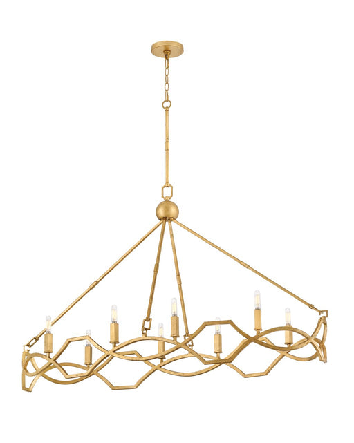 Myhouse Lighting Hinkley - 45785DA - LED Linear Pendant - Leona - Distressed Brass