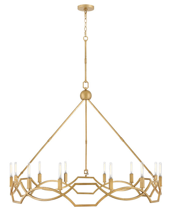 Myhouse Lighting Hinkley - 45786DA - LED Chandelier - Leona - Distressed Brass