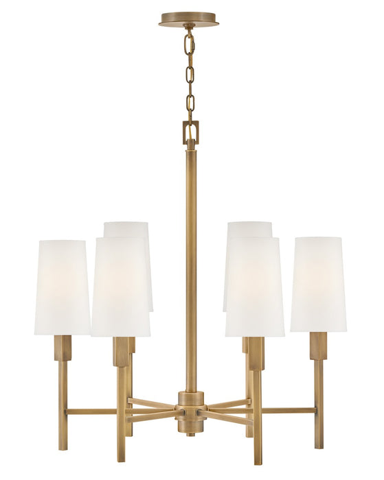 Myhouse Lighting Hinkley - 46455HB - LED Chandelier - Fenwick - Heritage Brass