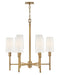 Myhouse Lighting Hinkley - 46455HB - LED Chandelier - Fenwick - Heritage Brass