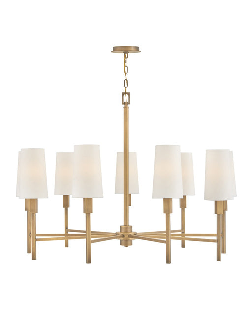 Myhouse Lighting Hinkley - 46456HB - LED Chandelier - Fenwick - Heritage Brass