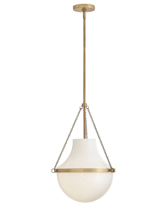 Myhouse Lighting Hinkley - 46897HB - LED Pendant - Collins - Heritage Brass