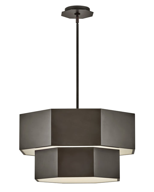 Myhouse Lighting Hinkley - 46994BX - LED Convertible Chandelier - Facet - Black Oxide