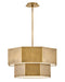 Myhouse Lighting Hinkley - 46994HB - LED Convertible Chandelier - Facet - Heritage Brass