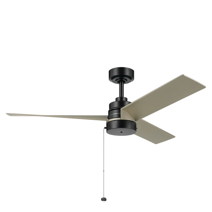 Myhouse Lighting Kichler - 300375SBK - 52"Ceiling Fan - Spyn Lite - Satin Black