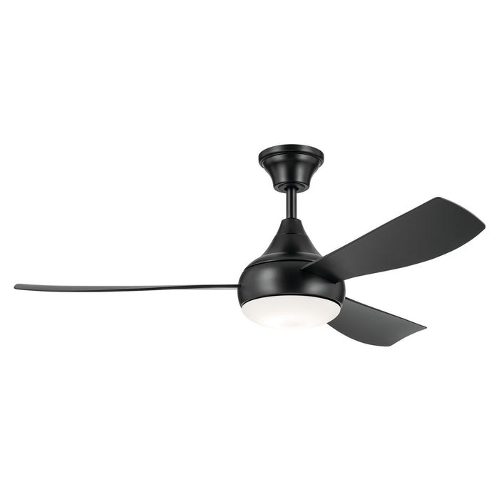 Myhouse Lighting Kichler - 310354SBK - 54"Ceiling Fan - Ample - Satin Black