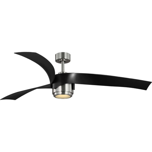 Myhouse Lighting Progress Lighting - P250107-009-30 - 60"Ceiling Fan - Insigna - Brushed Nickel