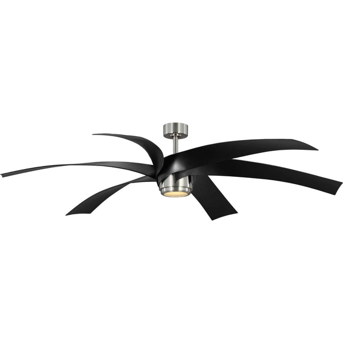 Myhouse Lighting Progress Lighting - P250108-009-30 - 72"Ceiling Fan - Insigna - Brushed Nickel