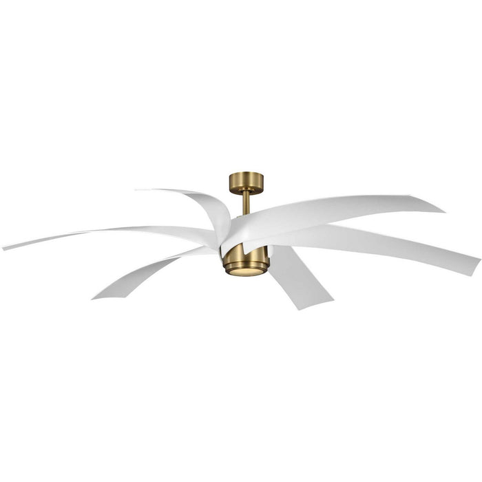 Myhouse Lighting Progress Lighting - P250113-163-30 - 72"Ceiling Fan - Insigna - Vintage Brass