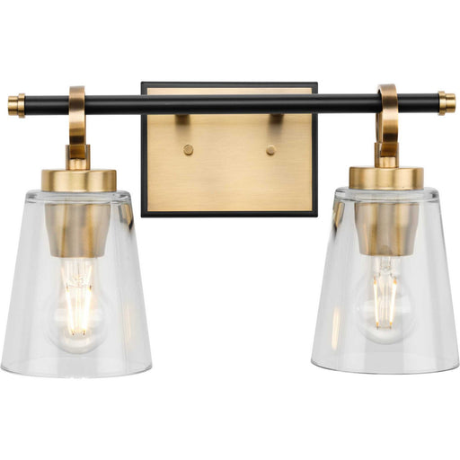 Myhouse Lighting Progress Lighting - P300481-163 - Two Light Bath & Vanity - Cassell - Vintage Brass