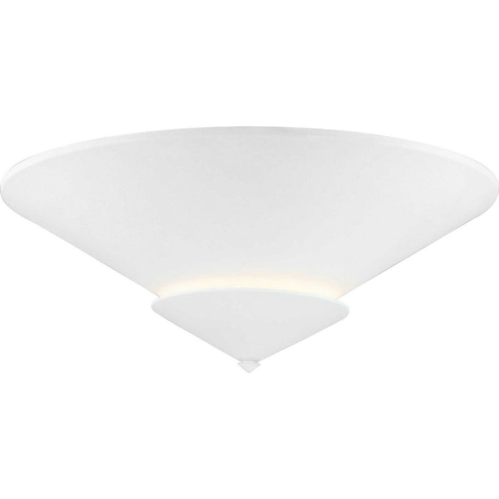 Myhouse Lighting Progress Lighting - P350270-197 - Four Light Flush Mount - Pinellas - White Plaster