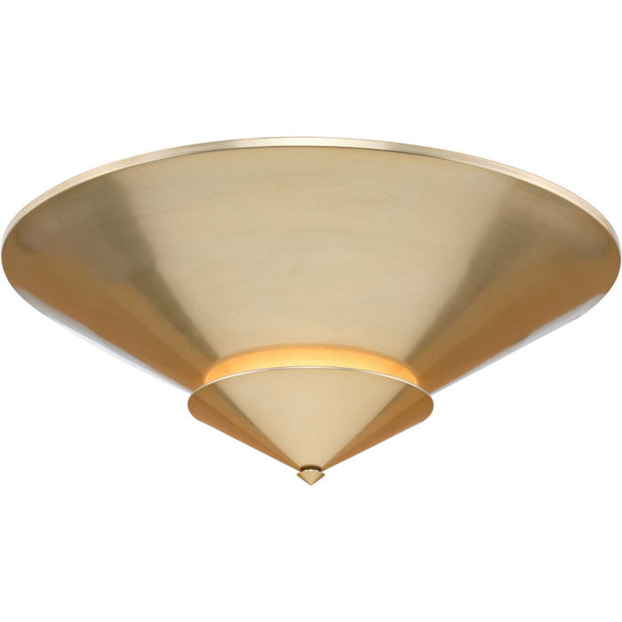 Myhouse Lighting Progress Lighting - P350270-205 - Four Light Flush Mount - Pinellas - Soft Gold