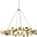 Myhouse Lighting Progress Lighting - P400360-176 - Eight Light Chandelier - Laurel - Gilded Silver