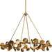 Myhouse Lighting Progress Lighting - P400360-204 - Eight Light Chandelier - Laurel - Gold Ombre