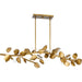 Myhouse Lighting Progress Lighting - P400361-204 - Seven Light Island Pendant - Laurel - Gold Ombre