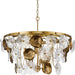 Myhouse Lighting Progress Lighting - P400365-204 - Nine Light Chandelier - Loretta - Gold Ombre