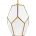 Myhouse Lighting Progress Lighting - P500435-078 - One Light Pendant - Latham - Vintage Gold