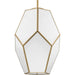 Myhouse Lighting Progress Lighting - P500436-078 - One Light Pendant - Latham - Vintage Gold