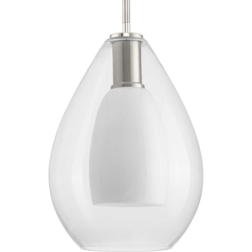 Myhouse Lighting Progress Lighting - P500438-009 - One Light Pendant - Carillon - Brushed Nickel