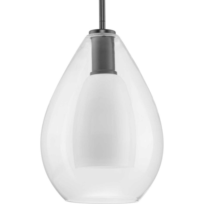 Myhouse Lighting Progress Lighting - P500438-31M - One Light Pendant - Carillon - Matte Black