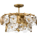 Myhouse Lighting Progress Lighting - P500442-204 - Three Light Pendant - Loretta - Gold Ombre