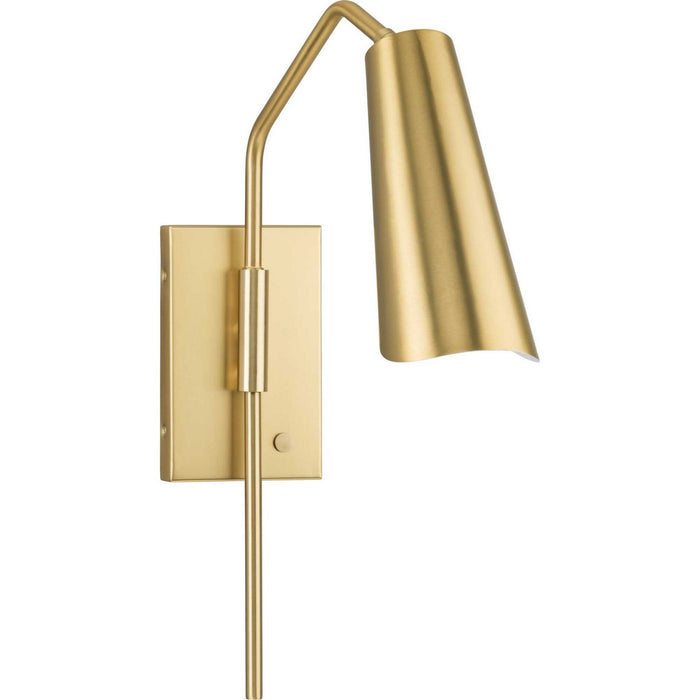 Myhouse Lighting Progress Lighting - P710131-191 - One Light Wall Bracket - Cornett - Brushed Gold