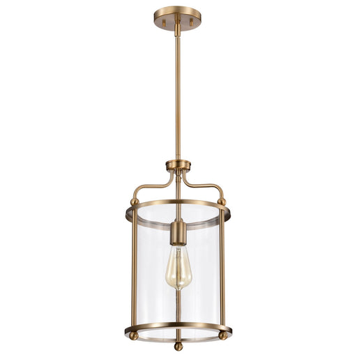 Myhouse Lighting Nuvo Lighting - 60-7935 - One Light Pendant - Yorktown - Burnished Brass