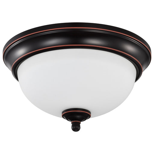 Myhouse Lighting Nuvo Lighting - 62-1557 - LED Flush Mount - Mahogany Bronze