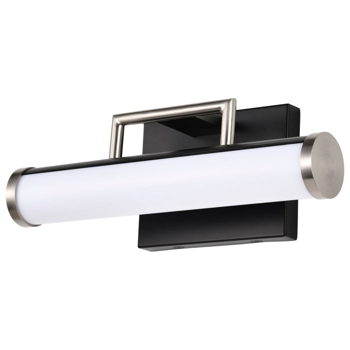 Myhouse Lighting Nuvo Lighting - 62-656 - LED Vanity - Solano - Black / Brushed Nickel