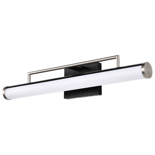 Myhouse Lighting Nuvo Lighting - 62-658 - LED Vanity - Solano - Black / Brushed Nickel