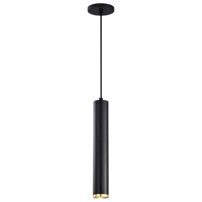 Myhouse Lighting Nuvo Lighting - 62-818 - LED Pendant - Century - Matte Black / Brushed Brass