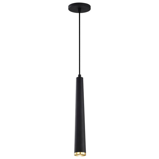Myhouse Lighting Nuvo Lighting - 62-828 - LED Pendant - Melrose - Matte Black / Brushed Brass