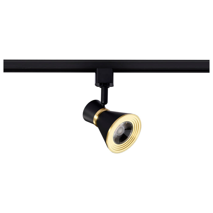 Myhouse Lighting Nuvo Lighting - TH643 - LED Track Head - Matte Black / Brushed Brass
