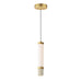 Myhouse Lighting ET2 - E11051-01TVGLD - LED Pendant - Travertine - Travertine / Gold